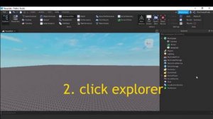 Roblox Studio - How to open explorer and properties