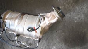 Удаление  сажевого фильтра  DPF на Toyota Hilux