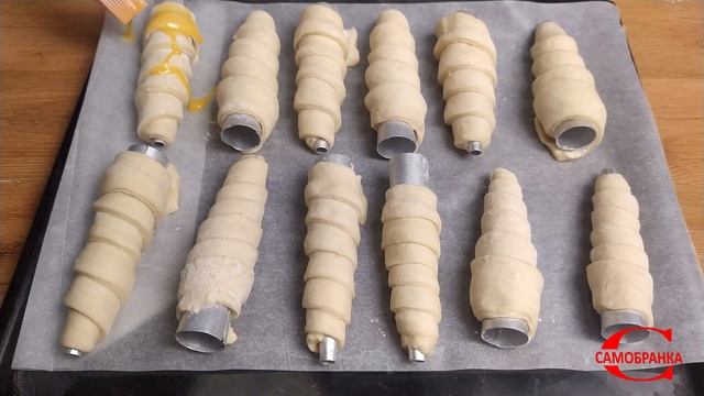 ТРУБОЧКИ З БІЛКОВИМ ЯГІДНИМ КРЕМОМ /TUBES WITH PROTEIN BERRY CREAM /ТРУБОЧКИ С БЕЛКОВЫМ КРЕМОМ смотреть онлайн