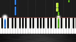 Imagine Dragons - Demons - EASY Piano Tutorial by PlutaX - Synthesia