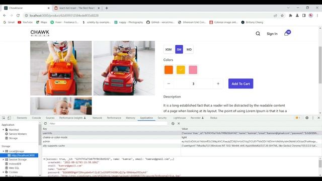 [68] Full Stack MERN Project eCommerce Store Cart Items in Local Storage [Urdu/Hindi]