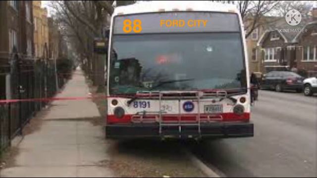 CTA 88 88th Street bus to Ford City смотреть онлайн
