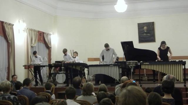 И.Штраус Полька трик-трак.Исп.ансамбль ударных инстр.ДШИ на Петроградской смотреть онлайн