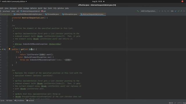 [Effective Java] [Item 61] Throw exceptions appropriate to the abstraction смотреть онлайн
