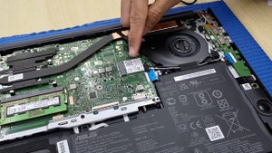 ASUS VIVOBOOK 15 K513EA-L11108TS SSD AND RAM UPGRADE, DISASSEMBLE