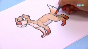 Как нарисовать собаку легко? Как нарисовать #10