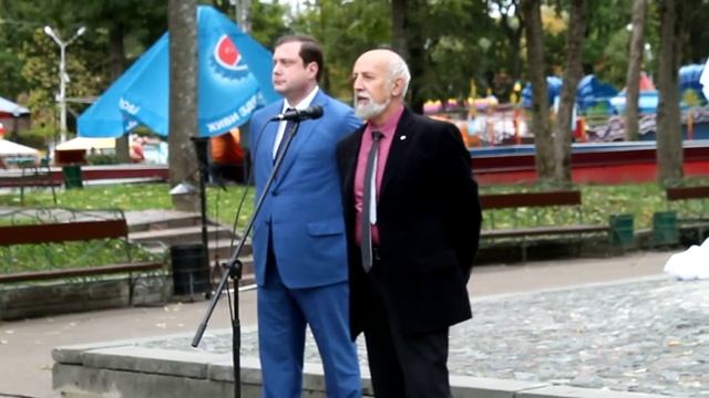 Открытие памятника Лопатину в Смоленске, Петр Фишман смотреть онлайн