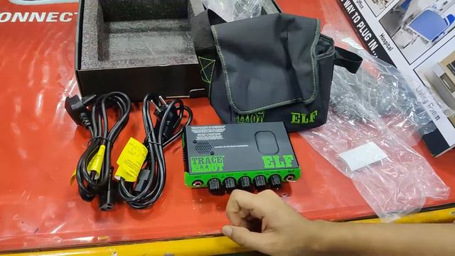 Peavey Trace Elliot ELF Ultra Compact Bass Amplifier - Guitar Instrument Amplifier 3-Band Equalizer