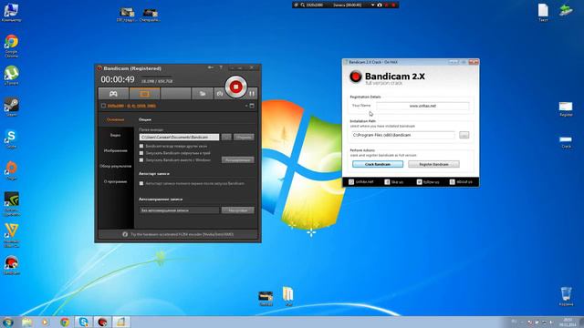 Как крякнуть Bandicam 2017 новой версии  (Работает 100%) смотреть онлайн