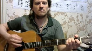 Михаил Круг - Владимирский централ Куплет - Припев - Гитара