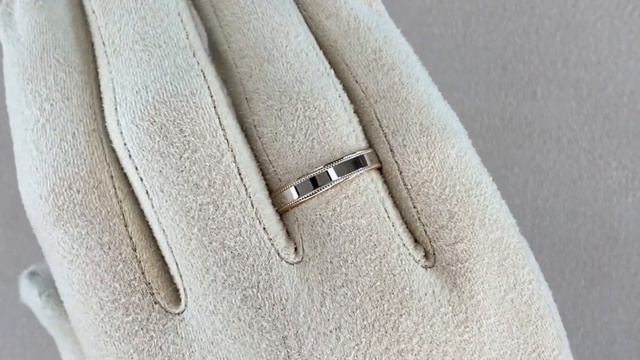 Парное обручальное кольцо *СЕ-39/бк* смотреть онлайн