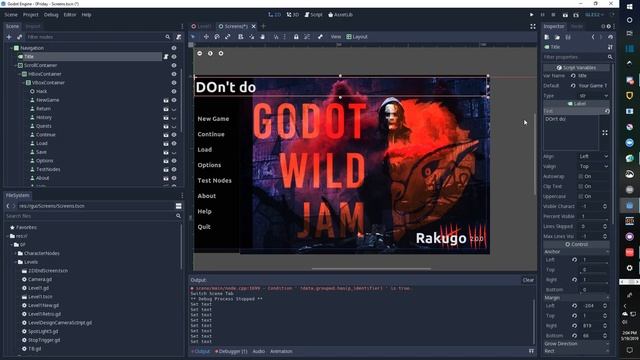How I submitted 2 game jams with Rakugo 2.0 for Godot 3.1. смотреть онлайн