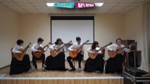 О. Киселев  "Маленький джазмен"Исполняет ансамбль гитаристов "Ноктюрн"