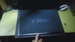 Unboxing msi GS65 Stealth Thin 8RF [2019]