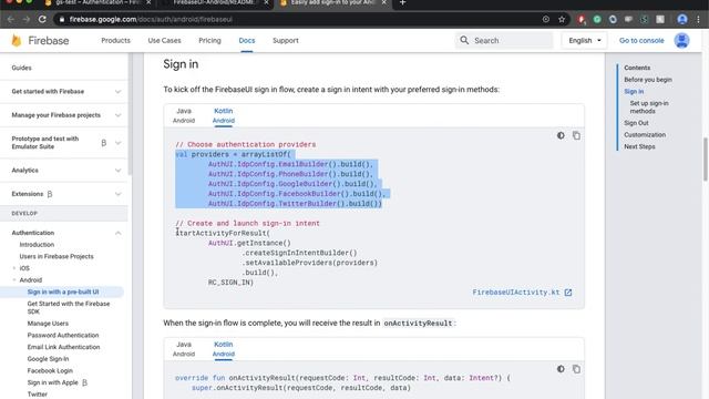 Como iniciar sesión con google en Firebase смотреть онлайн