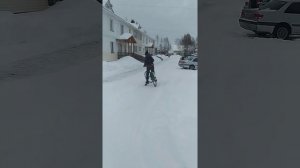 Советский велосипед Урал + китайский мотор=Дрынчик