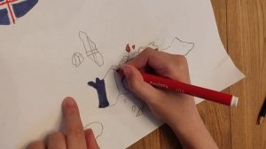 карта мира : рисую Францию