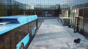Презентация нового Электробуса от концерна Волгабас (как Тесла, только автобус)