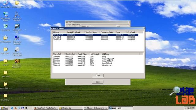 Введение в практический анализ вредоносного ПО. Лаб. 1-1. смотреть онлайн