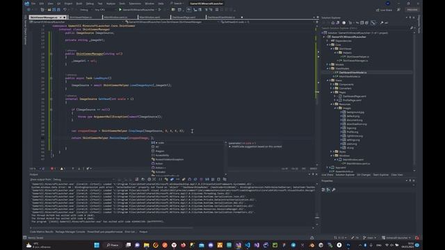 Разработка лаунчера Minecraft. 2D просмотр скина смотреть онлайн