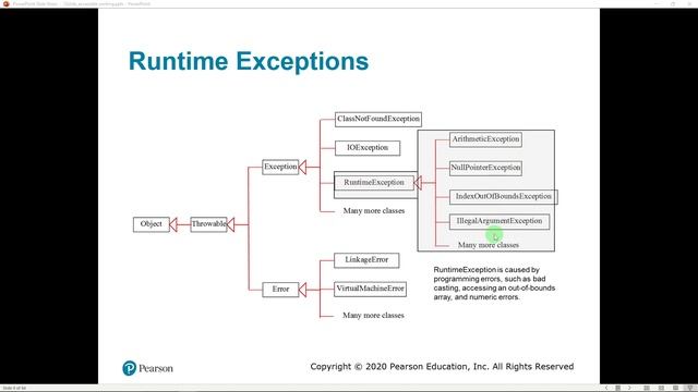 Java Exception Types смотреть онлайн