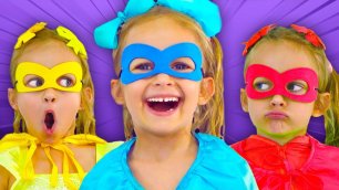 Песня про Супергероев и Большое и Маленькое | Майя и Маша | Детские песни