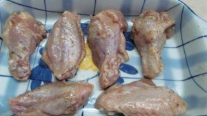 Куриные крылья в сливочном соусе
