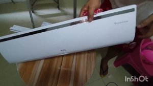 Split type Aircon cleaning TCL inverter, DIY demo