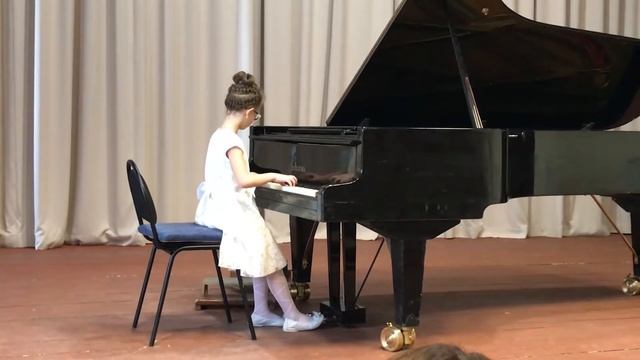 Гедике Медленный вальс Ульяна Турова 8лет смотреть онлайн