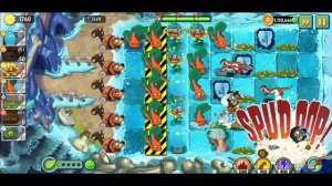 Plants vs. Zombies 2 Penny's Pursuit - Electric Peashooter - Ultomato -Perma-Frostbite Caves 2