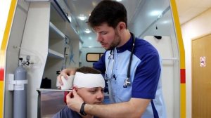 Десмургия. Повязка на ухо
