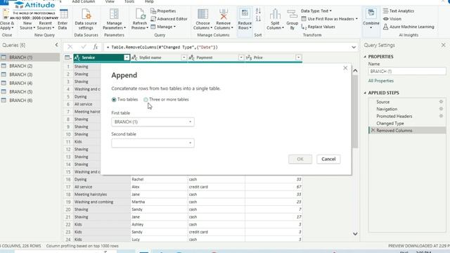 Merge Queries In Power BI || Learn Power BI With Attitude Academy || #attitudeacademy #powerbi смотреть онлайн