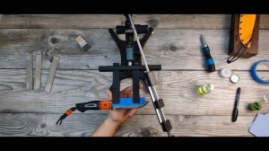 Заточка ножа из стали PGK работа Василия Рубцова. LXP S-22