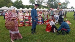 Казачий обряд "Праздник первых штанов", МБКУ «Поселенческий центр культуры и досуга» д. Казинка