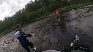 Путешествие на мотоциклах по Уральским горам. Custom enduro. Honda crm