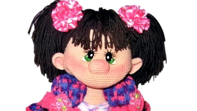 Амигуруми: схема куклы Ириска. Игрушки вязаные крючком! Free crochet patterns.