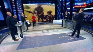 От аргументов украинца у Жириновского истерика началась. В студии программы «60 минут» устроили...