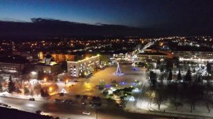 Красивый город с высоты птичего полёта#Пейсаж#Валуйки