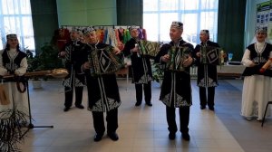 Народный ансамбль гармонистов' Көмеш телле гармун' г. Агрыз Татарстан (Туган ягым моннары).mp4