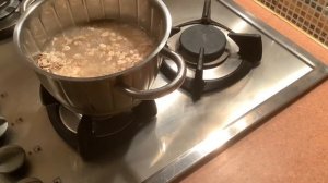 Овсянка с семенами льна