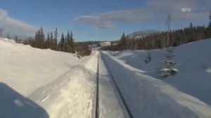 ? Стрим поезда зимой 24/7 И ЖИВОЙ ЧАТ. Красивый зимний вид Норвегии. Поездка Nordlandsbanen