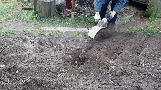мини культиватор для теплиц, испытание.