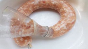 Колбаса из куриного фарша