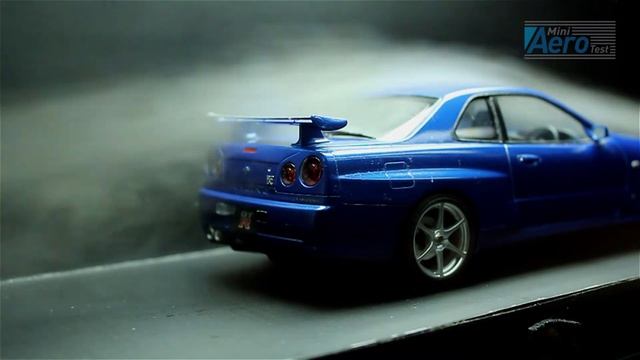 Nissan Skyline GT-R R34 V-Spec II  Scale 124