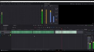 Панорамирование звука Давичи Резолв Davinci resolve сведение стереобазы