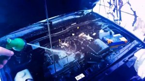 мою двигатель ваз 2115 средством за 100 рублей