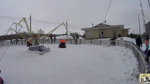 Аттракцион зимняя карусель в Магнитогорске 2019