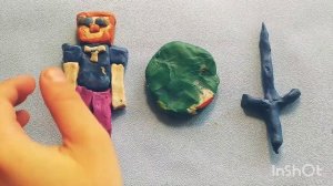 КАК СЛЕПИТЬ ИЗ ПЛАСТИЛИНА СТИВА МАЙНКРАФТ И УЛОЖИТЬ СЕСТРУ СПАТЬ!