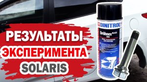 Результаты эксперимента Хендай Солярис  (Hyundai Solaris)