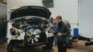 Свап мотора от Nissan VQ35de в Газель Next